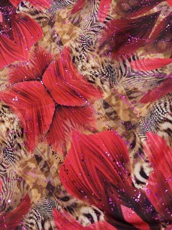 Es Collection Un645 Safari Bikini Brief Fuchsia 5