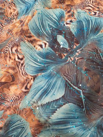 Es Collection Un645 Safari Bikini Brief Turquoise 5