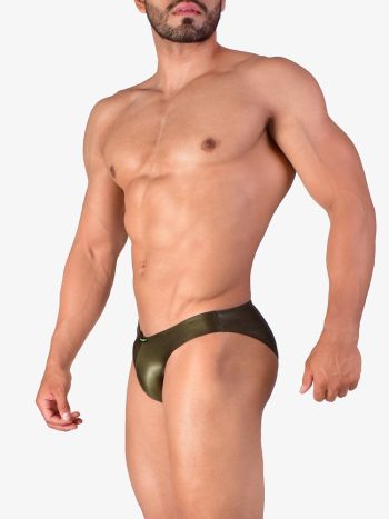 Joe Snyder Bikini Js01 Green Metallic 2
