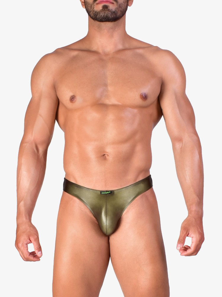 Joe Snyder Bikini Js01 Green Metallic 4