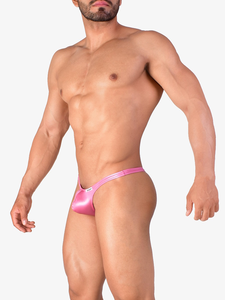 Joe Snyder Bulge Thong Jsbul02 Pink Metallic 5