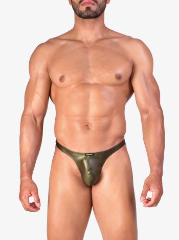 Joe Snyder Thong Js03 Green Metallic 4