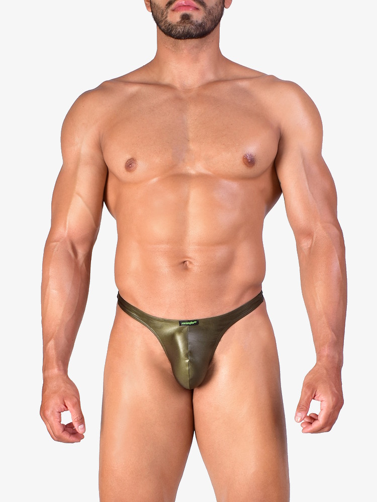 Joe Snyder Thong Js03 Green Metallic 4