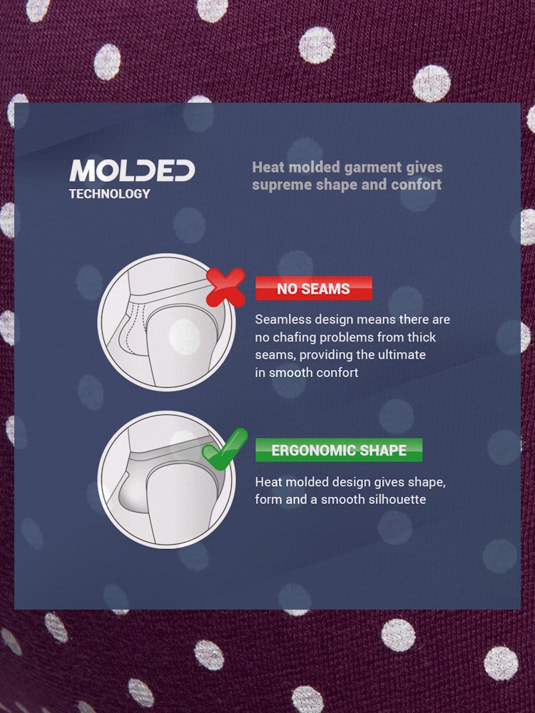 Addicted Ad1401 Cum Dots Bikini Brief Aubergine 2