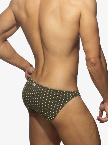 Addicted Ad1401 Cum Dots Bikini Brief Kaki 3