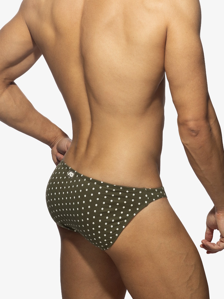 Addicted Ad1401 Cum Dots Bikini Brief Kaki 3