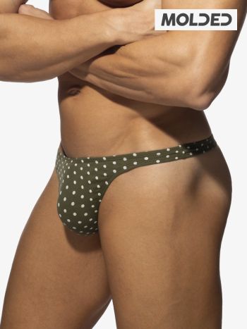 Addicted Ad1402 Cum Dots Thong Kaki 1