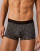 Calvin Klein Black Microfiber Low Rise Trunk Lv00nb4422 2qk Perforated Emblem Black 3