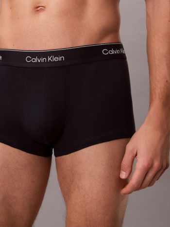 Calvin Klein Icon Cotton Stretch Low Rise Trunk Lv00nb4389 41C Shoreline 5