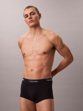 Calvin Klein Icon Cotton Stretch Low Rise Trunk Lv00nb4389 41C Shoreline 6