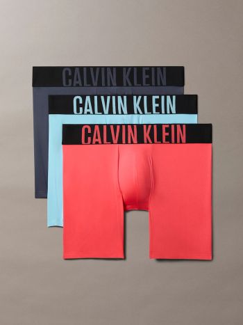 Calvin Klein Intense Power Boxer Brief 3 Pack 000nb3612a 4w7 Ombre Blue 1