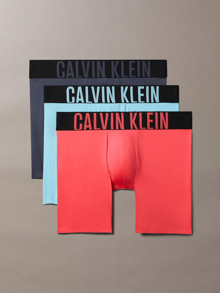 Calvin Klein Intense Power Boxer Brief 3 Pack 000nb3612a 4w7 Ombre Blue 1