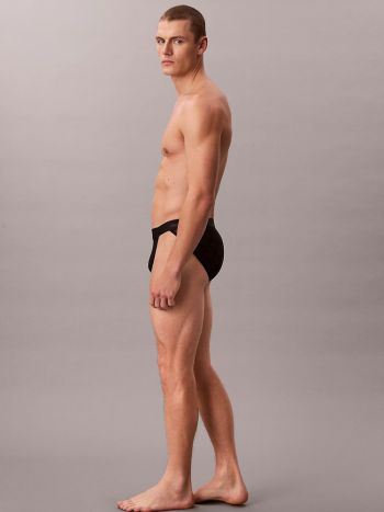 Calvin Klein Microfiber Lace Sport Brief Lv00nb4515 Ub1 Black 6