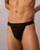 Calvin Klein Microfiber Lace Thong Lv00nb4570 Ub1 Black 5