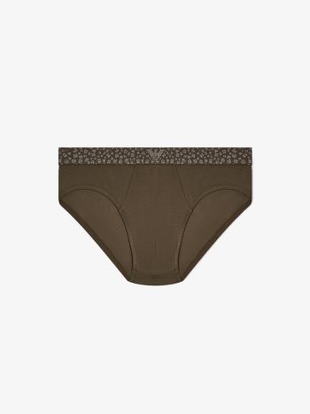 Emporio Armani Underwear Brief 2 Pack Stretch Cotton EM000251 Turtle Flower