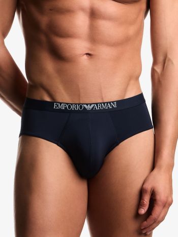 Emporio Armani Underwear Essential Microfiber Brief Em000229 Af18888 Ub102 Navy 5