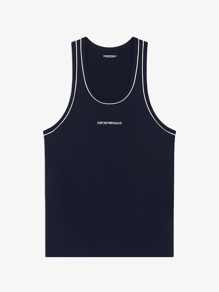 Emporio Armani Underwear Microfiber Tank Top Em000387 Af19057 Ub102 Navy 2