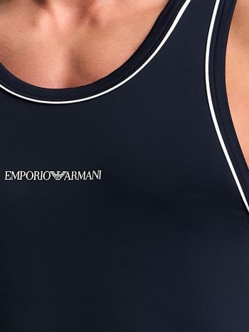 Emporio Armani Underwear Microfiber Tank Top Em000387 Af19057 Ub102 Navy 3