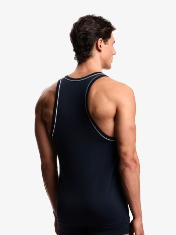 Emporio Armani Underwear Microfiber Tank Top Em000387 Af19057 Ub102 Navy 4