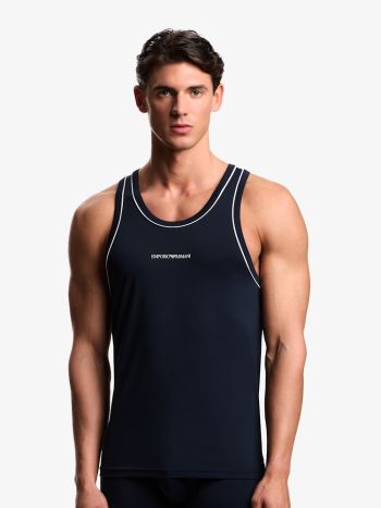 Emporio Armani Underwear Microfiber Tank Top Em000387 Af19057 Ub102 Navy 5