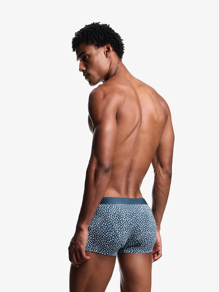 Emporio Armani Underwear Trunk 2 Pack Stretch Cotton EM001014 Blue