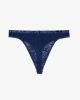 Hom Free Cut Lace String 402886 00RA Navy 1