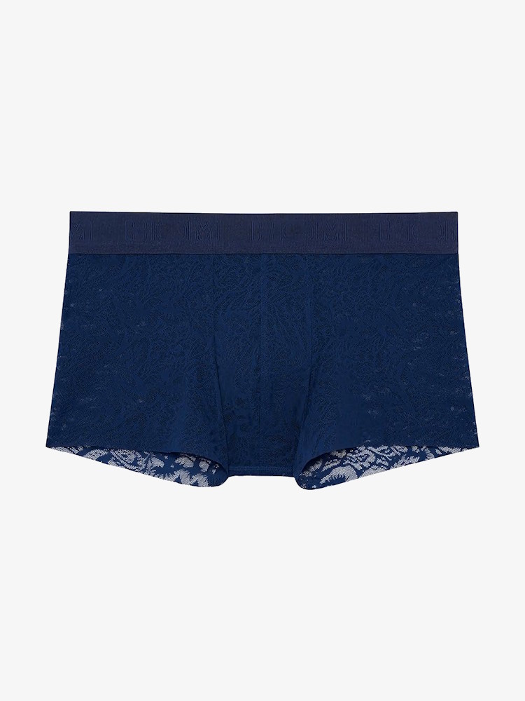 Hom Free Cut Lace Trunk Boxer 402888 00RA Navy 2