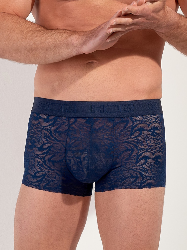 Hom Temptation Trunk Free Cut Lace 402888 Navy