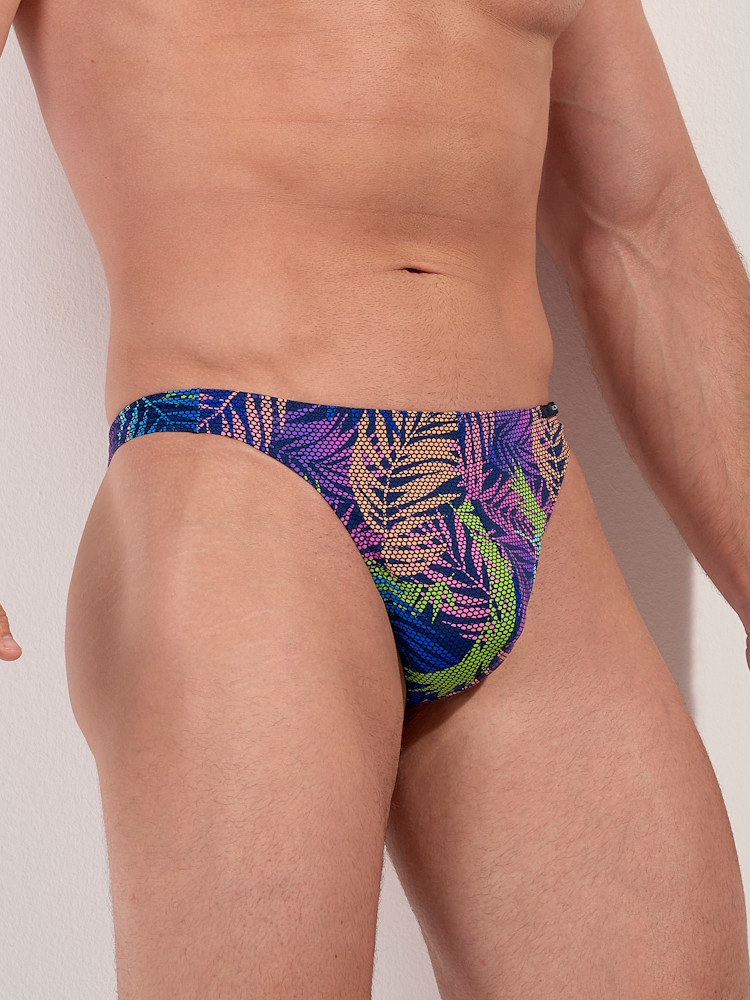 Hom Funky Styles G String 403013 I0RA Navy Print 3