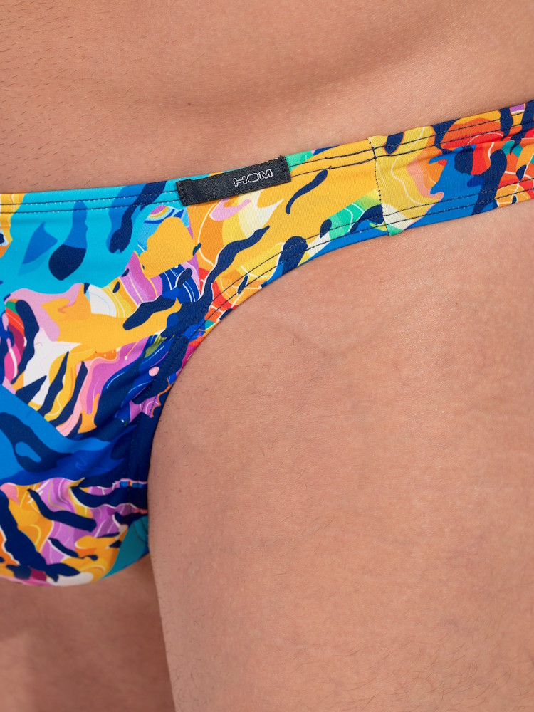 Hom Funky Styles G String 403013 P0PF Turquoise Print 5