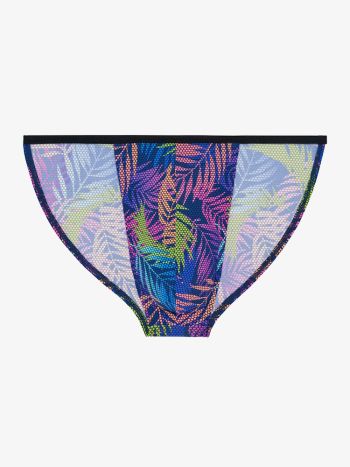 Hom Funky Styles Tanga Briefs 403014 I0RA Navy Print 1