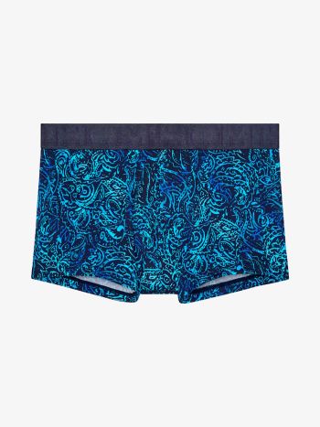 Hom Funky Styles Trunk 403016 P0RA Navy Turquoise Print 1