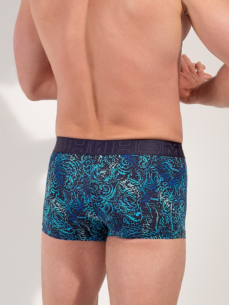 Hom Funky Styles Trunk 403016 P0RA Navy Turquoise Print 5