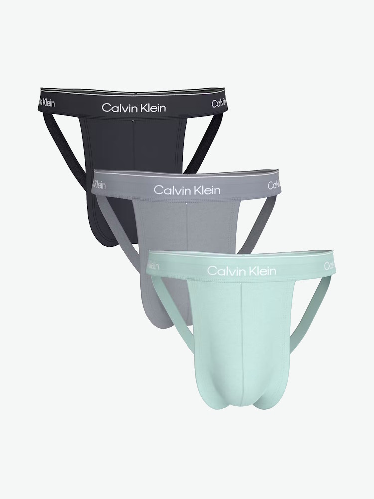 Calvin Klein 3 Pack Jockstraps Icon Lv00nb4382 41c Mint 1