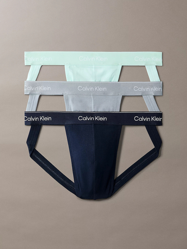 Calvin Klein 3 Pack Jockstraps Icon Lv00nb4382 41c Mint 9
