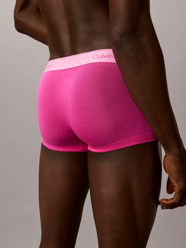 Calvin Klein 5 Pack Low Rise Trunk Lv00nb4550 4wi Mardi Gras 4