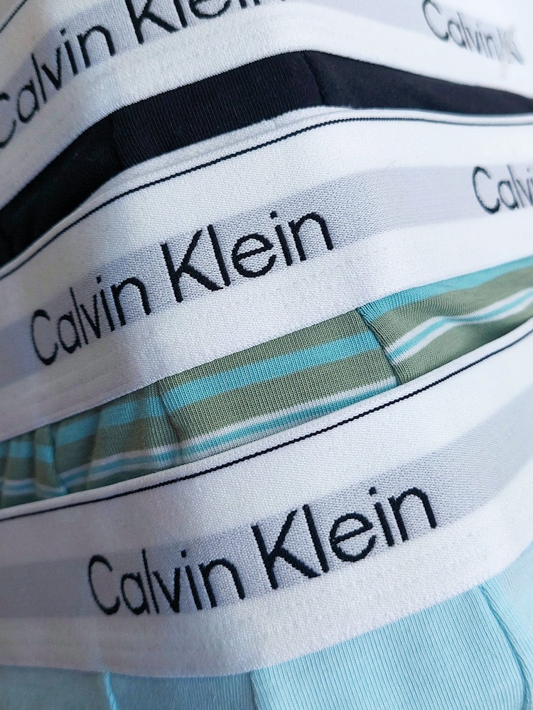Calvin Klein Icon Cotton Stretch Boxer Brief 3 Pack Lv00nb4394 40M Pulse Stripe 7