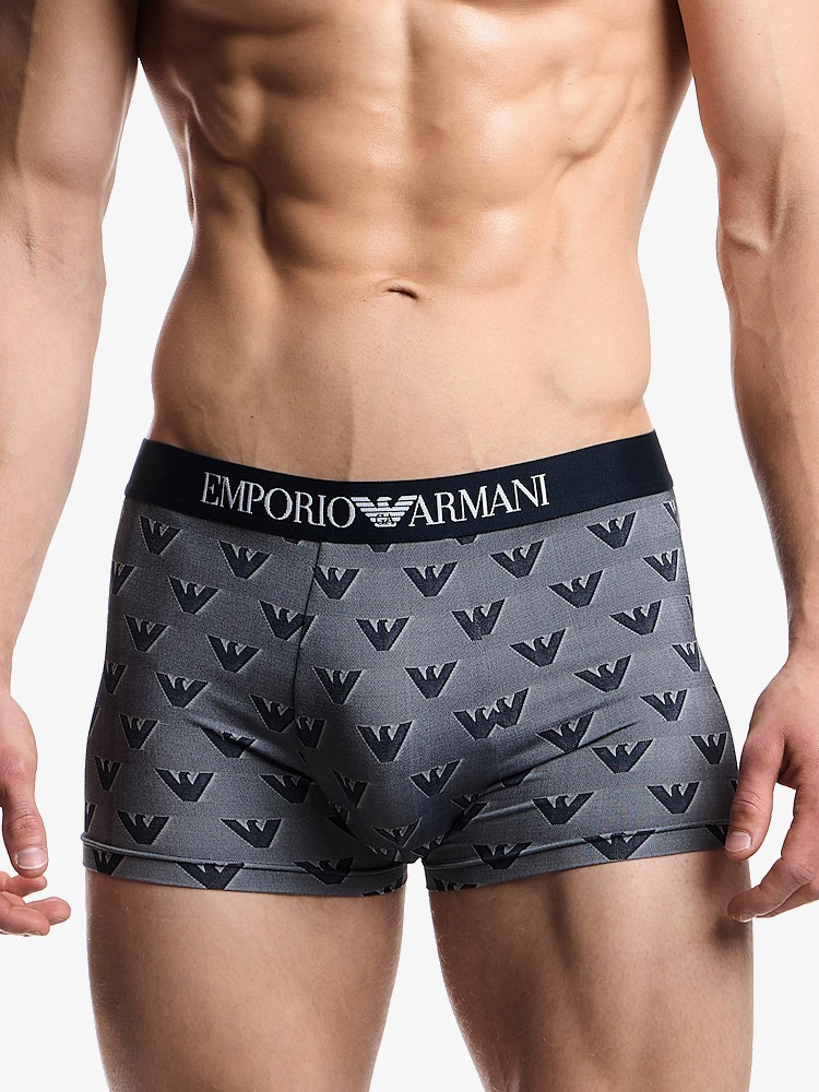 Emporio Armani Jacquard Microfiber Trunk Em00232 Navy 4