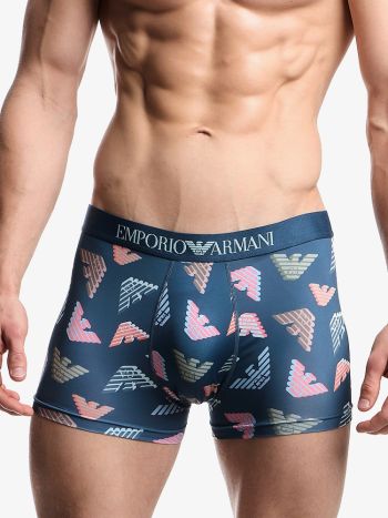 Emporio Armani Microfiber Logo Trunk Em000232 Light Blue 5