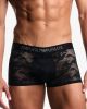Emporio Armani Underwear All Over Eagle Lace Trunk Em000232 Black 5