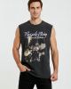 Prince Purple Rain Tank Top Distressed Black 1