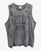 Untagged Gymshark Distressed Tank Top GSLC Dark Grey 1