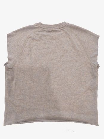 Untagged Nike Cropped Tank Top Heather Grey 3