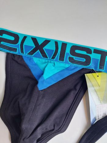 2xist Chevron Jockstrap Black 4