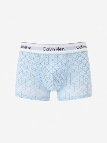 Calvin Klein 3 Pack Icon Cotton Stretch Low Rise Trunk Lv00nb4389 40n Misty Grey 5
