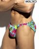 Es Collection Un662 Bold Flowers Bikini Brief Turquoise 2