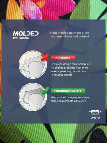 Es Collection Un663 Bold Flowers Brief Black 1