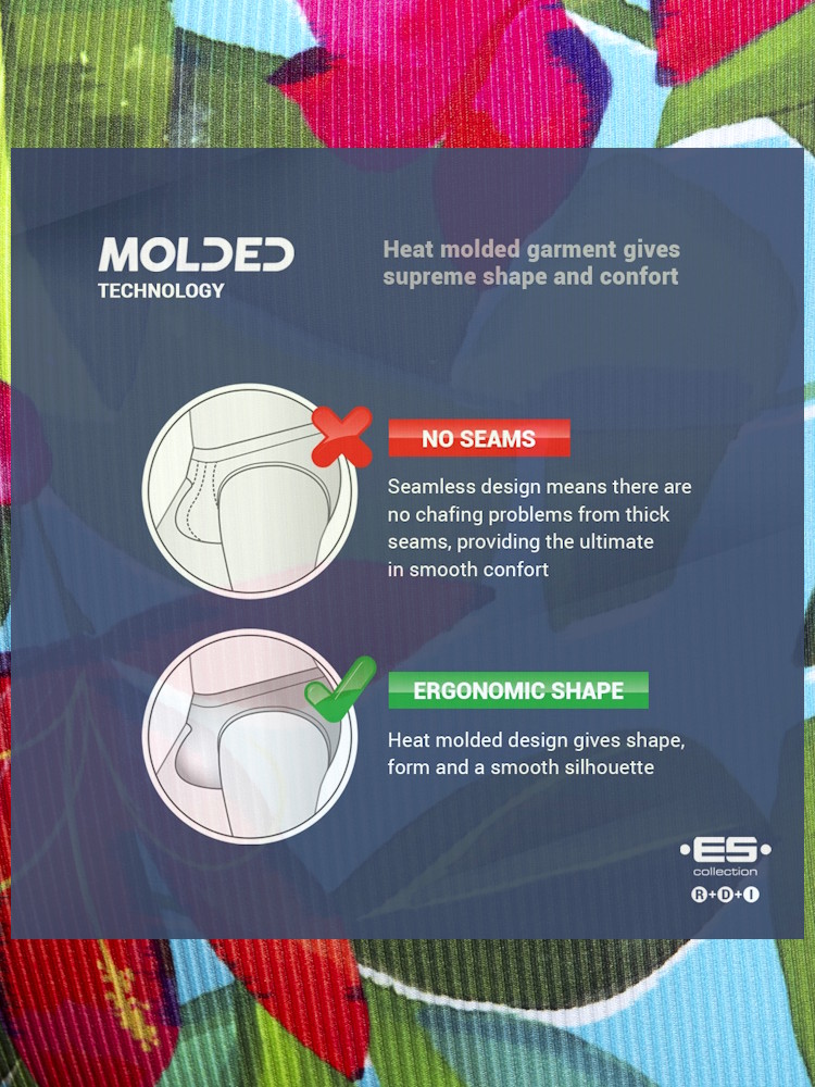 Es Collection Un664 Bold Flowers Thong Turquoise 1