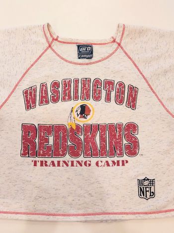 Nfl Washington Redskins Cropped Training Jersey Off White 2