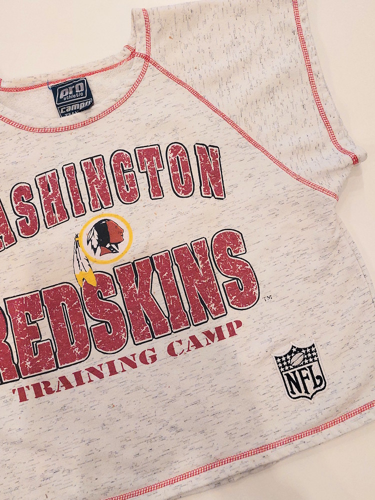 Nfl Washington Redskins Cropped Training Jersey Off White 5